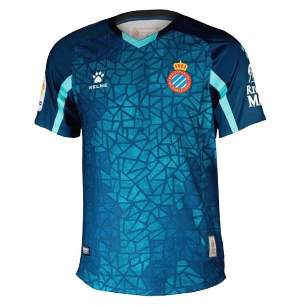 Tailandia Camiseta RCD Español Segunda equipo 2020-21 Azul